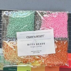 Close to My Heart Colorful Beads Set